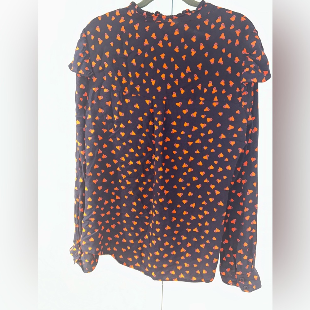 Sanctuary Heart Blouse Medium Pre-owned - Picture 6 of 6